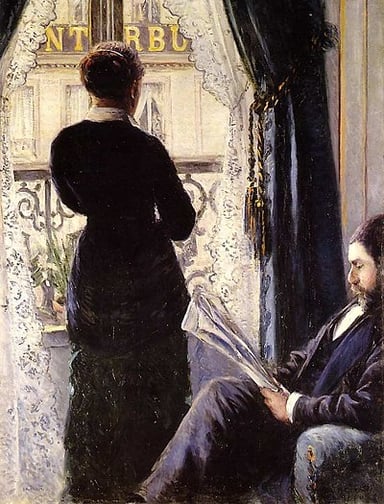 Gustave Caillebotte championed which fellow Impressionist artist?