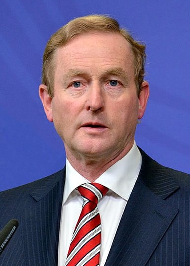 Who was the Fine Gael leader to win a general election before Enda Kenny? 