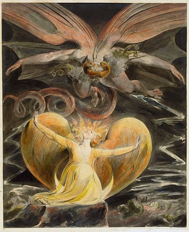 What are William Blake's most famous occupations?