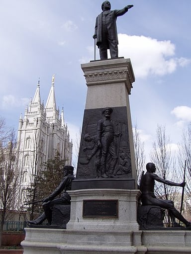 How many wives did Brigham Young have?