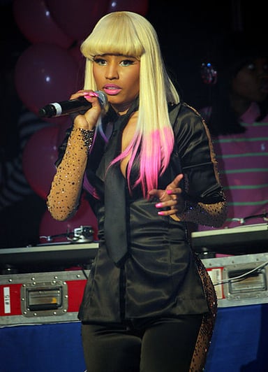 What instrument does Nicki Minaj play?