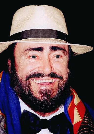 What is the name of the charity that Pavarotti supported?