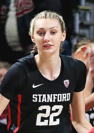 What major achievement did Cameron Brink have in her freshman year at Stanford?