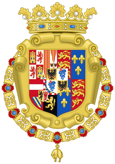 Which of the following is included in Philip II Of Spain's list of properties?[br](Select 2 answers)