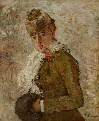 What was the medium of most of Morisot's art?