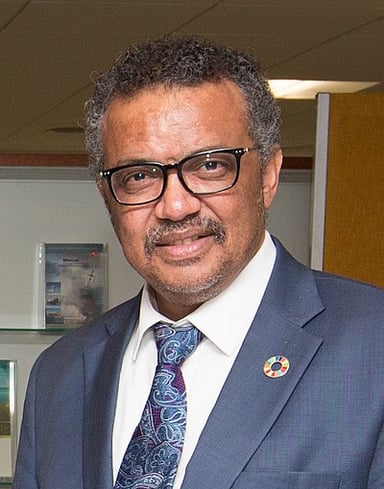What are Tedros Adhanom Ghebreyesus's most famous occupations?