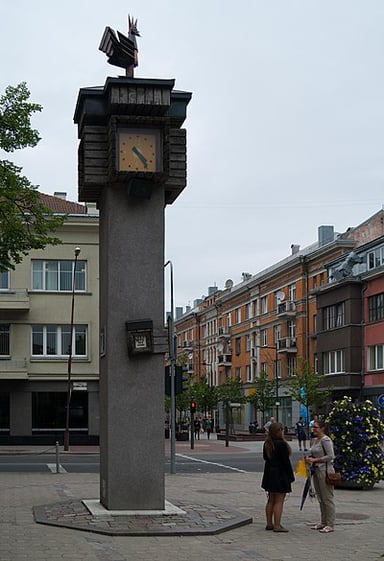 What is the name of the main pedestrian street in Šiauliai?