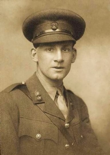 Siegfried Sassoon is associated with which war?
