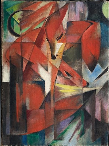 What was the date of Franz Marc's death?
