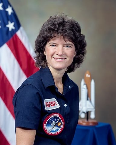 What year did Sally Ride earn her PhD?