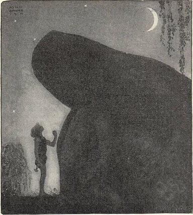 Which culture greatly influenced John Bauer's early works?