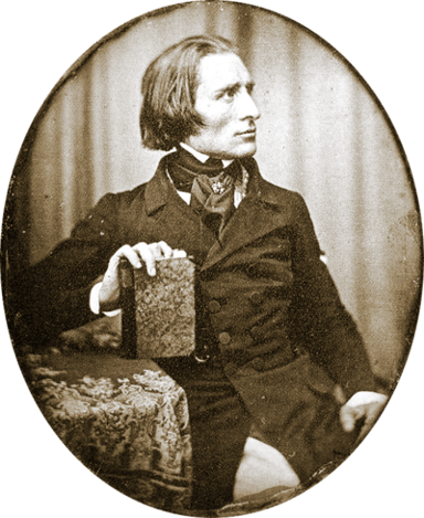 What institutions did Franz Liszt attend for their education?
