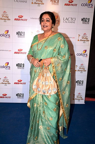Has Kirron Kher been recognized with lifetime achievement awards?