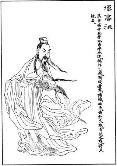 Which year did Emperor Gaozu of Han die?