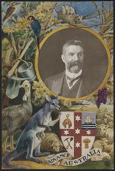 Deakin served twice as which major role in Victoria?