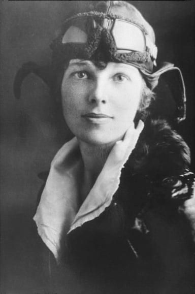 Could you select Amelia Earhart's most well-known occupations? [br](Select 2 answers)