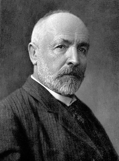 When was Georg Cantor born?