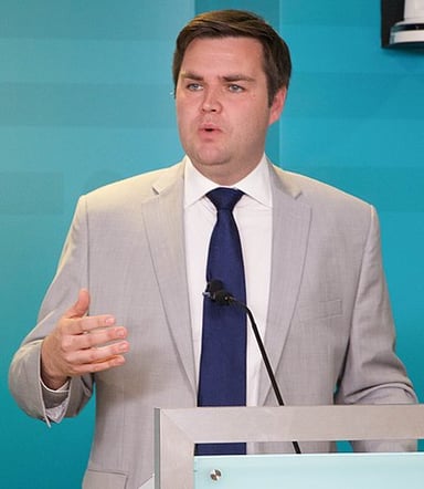 Which political figure did J. D. Vance criticize in 2016?