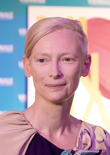 How many times has Tilda Swinton been nominated for a Golden Globe Award?