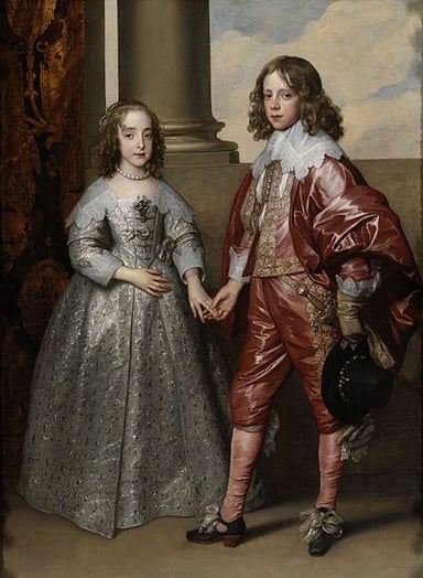 Who requested Van Dyck's service as the main court painter in London in 1632?