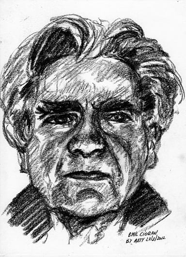 What was the predominant theme in Cioran's work?