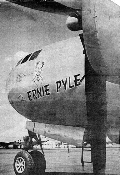 What was Pyle's job before WWII?