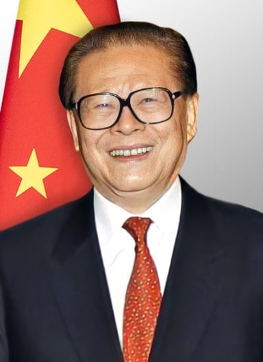 What does Jiang Zemin look like?