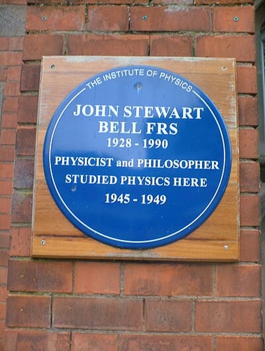 Where was John Stewart Bell from?