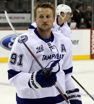 How many times has Stamkos been named to the NHL second team All-Star?
