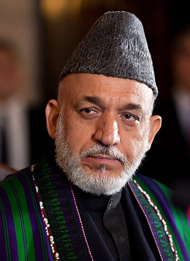 In which country did Hamid Karzai receive his master's degree?