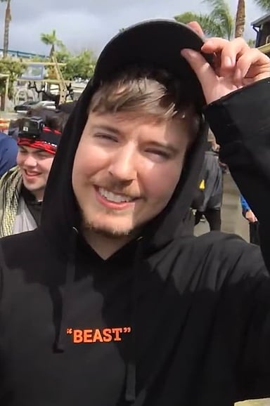How many times has MrBeast won the Creator of the Year award at the Streamy Awards?