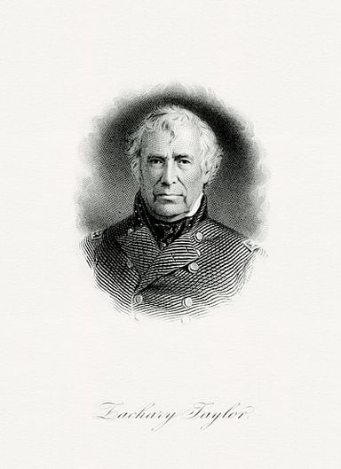 Who succeeded Zachary Taylor as president after his death?