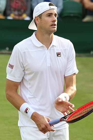 How many aces has John Isner served in his career, as of May 28, 2023?