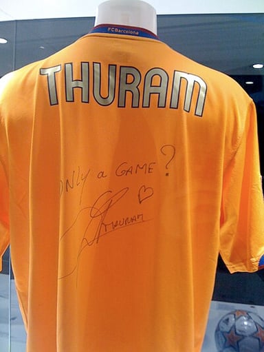 Which team was Lilian Thuram part of when they won the UEFA Euro 2000?