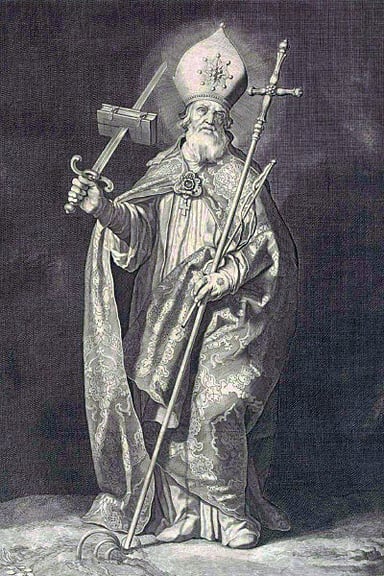 In addition to being hailed in Fulda, Saint Boniface was hailed in other areas in where?