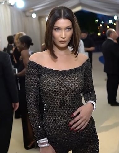 Bella Hadid has participated in protests supporting which group of people?