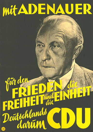 What was Adenauer's primary focus during the early years of the Federal Republic?