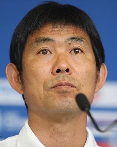 How many times did Hajime Moriyasu play for the Japan national team?
