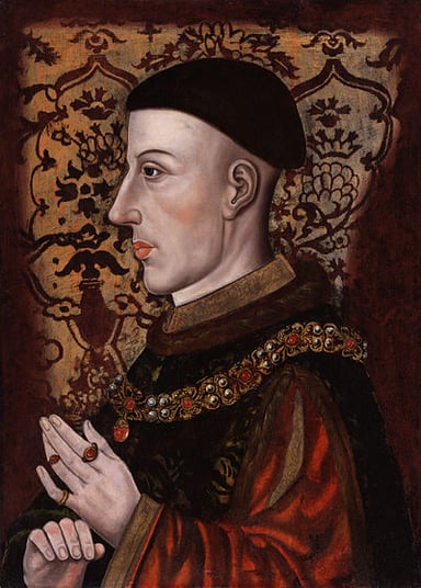 Which treaty named Henry V as heir to the French throne?