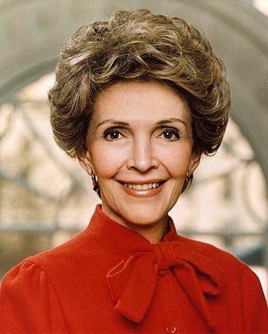 What was Nancy Reagan's involvement with the Reagan Library?