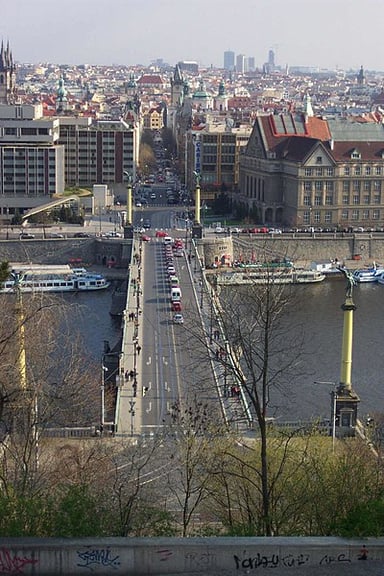 Prague shares a border with  [url class="tippy_vc" href="#1017369"]Černošice[/url], [url class="tippy_vc" href="#7985799"]Nupaky[/url] & [url class="tippy_vc" href="#6904704"]Šestajovice[/url]. [br] Can you guess which has a larger population?