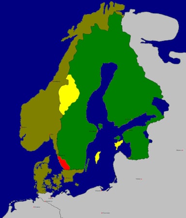 What was the union between Denmark, Norway, and Sweden called that existed from 1397?