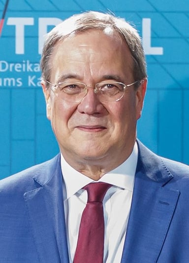 Who was CdU/CSU's candidate for the Chancellor of Germany in the 2021 election?