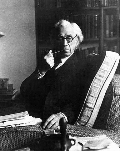 What are Bertrand Russell's most famous occupations?