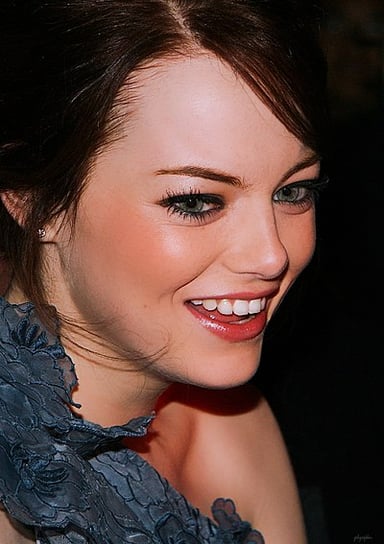 What was Emma Stone's first television appearance?