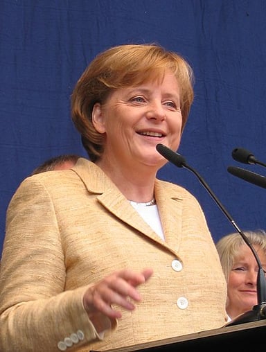 In which of the following organizations has Angela Merkel been a member?[br](Select 2 answers)