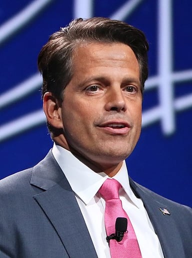 What was Anthony Scaramucci's role in the White House in 2017?