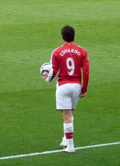 How many seasons did Eduardo play at Arsenal?
