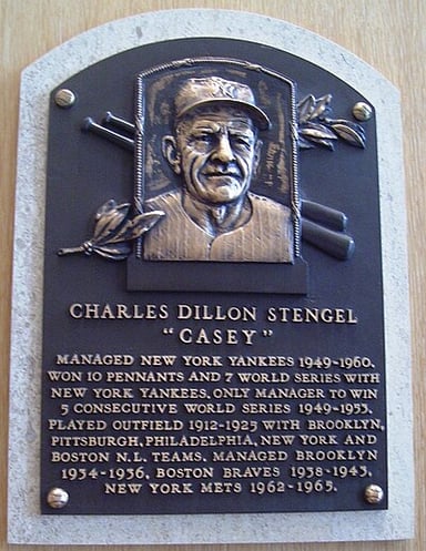 What was Casey Stengel's nickname?
