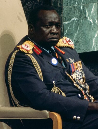 Can you tell me where Idi Amin lives?